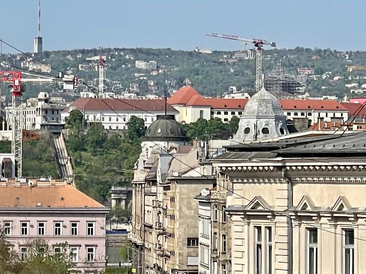 Apartment Penthouse W Private Rooftop And Free Parking Budapest Hungary