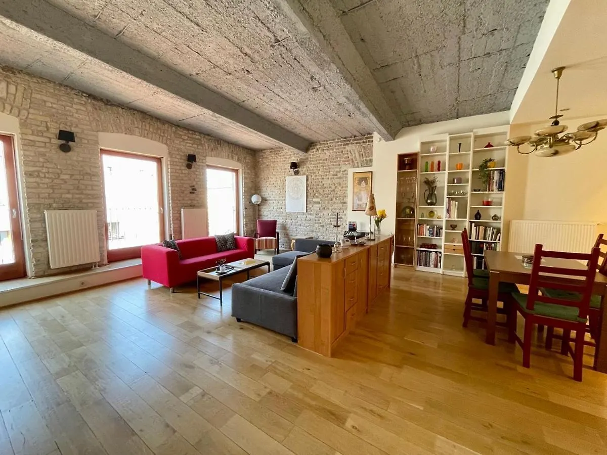 Apartment Penthouse W Private Rooftop And Free Parking Budapest Hungary
